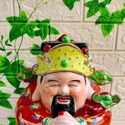 TƯỢNG THẦN TÀI GẤM VẼ TAY